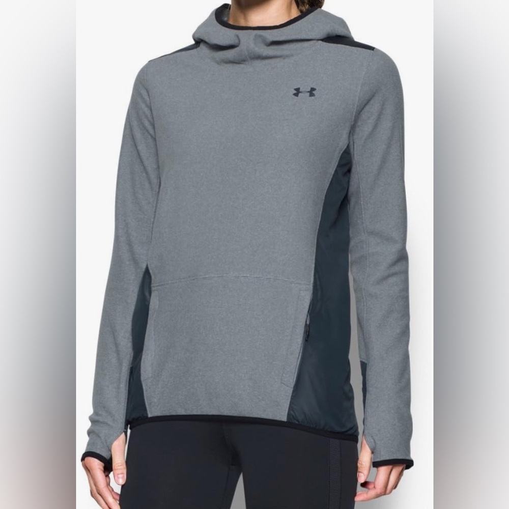 Under Armour Women’s Coldgear, Infrared Popover Hoodie - Size Large